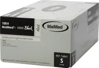 MaiMed Nitrilhandschuhe BLACK puderfrei latexfrei 100Stk. Gr.S