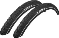2x Kenda Khan Reifen Reflex K-935 Fahrradreifen Semi Slick