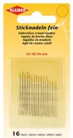 KLEIBER Sticknadel-Set fein 16-teilig 32, 36, 39 mm