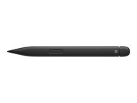 Microsoft Surface Slim Pen 2, Tablet, Microsoft, Schwarz, Surface Laptop Studio Surface Pro 8 - 9 Surface Pro X Surface Duo 2 Surface Hub 2S Surface Slim..., Kunststoff, Eingebaut