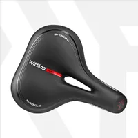 Sedlo na bicykel s gélom, City Twin Medicus 3.0, 27 x 22 x 7 cm, Wittkop, čierne