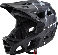 Kask rowerowy LIXADA, kask na rower górski, kask na rower terenowy, z raportem z testów bezpieczeństwa EN1078, rozmiar L (36,8 x 24,6 x 28 cm/14,5 x 9,7 x 11 cali)