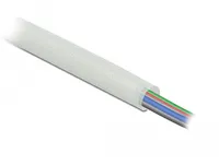 DELOCK Schutzschlauch Glasfasergeflecht 10mx4mm weiß