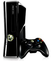 Microsoft Xbox 360 Slim 250 GB, Xbox 360, Schwarz, 512 MB, DDR3, Festplatte, 250 GB