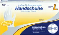 Einmal Handschuhe Latex puderfrei L, 100 St. Handschuhe