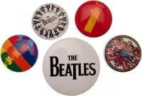 The Beatles - sada odznakov 5-Pack TA4985 (jedna veľkosť) (farebné)