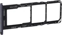 SIM-Kartenhalter für Samsung Galaxy A24 4G (SM-A245F), GH98-48207A, Schwarz