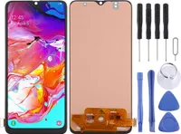Für Samsung Galaxy A70 A705F Display Full LCD Einheit Touch Ersatzteil Reparatur Schwarz Neu ( Ohne Fingerabdruck Sensor )