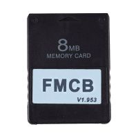Spielkonsolenspeicherkarte Slim Hochgeschwindigkeit 8 MB/16 MB/32 MB/64 MB FMCB Free McBoot v1.953 Gaming -Datenspeicherkarte für PS2-A