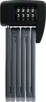 ABUS Faltschloss Bordo Lite 6055C - mit Zahlencode - Extra-leichtes Zahlenschloss aus Spezialstahl - ABUS-Sicherheitslevel 7 - 60 cm - Schwarz