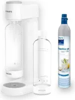Philips výrobník sody Lite ADD 4901GR, s CO2 bombičkou, bílá