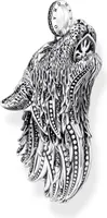 THOMAS SABO Anhänger Wolf Profil mit Steinen PE966-643-21
