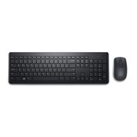 DELL KM3322W Tastatur, Maus inklusive, RF Wireless, US International, Schwarz