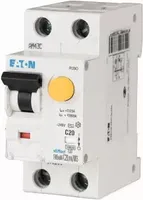 Eaton FI/LS Kombination, 10 A, 10 mA, LS-Charakteristik: B, 1p+N, FI-Charakteristik: A 170976