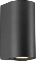 Canto Maxi 2 Wandleuchte Outdoor Schwarz
