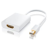 CSL Mini DisplayPort zu HDMI Typ A Audio- & Video-Adapter, Full HD MiniDP Adapter / Konverterkabel