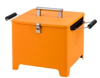 Tepro Chill&Grill  Holzkohlengrill "Cube" Grillfläche 31,5 x 31,5 cm, orange; 1144