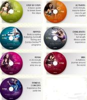Zumba Exhilarate 7 DVD's inkl. Ernährungsberater