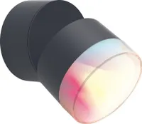 LUTEC Dropsi LED Aussenwandleuchte 2700-6500 K dimmbar 9,5W IP44 Anthrazit