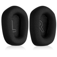 kwmobile 2x Ohrpolster kompatibel mit Logitech G733 Kopfhörer - Velours Ersatz Ohr Polster Overear Headphones
