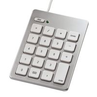 Hama Keypad, Verkabelt, USB, Numerisch, Silber