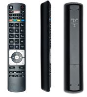 Dakana Ersatz Fernbedienung für Telefunken RC5118 Receiver Fernseher TV Remote Control mit Netflix und Youtube Taste vorkonfiguriert und sofort einsatzbereit