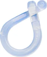 rewagi   200 Stück  Faltenhalter  Raffrollo - Gardinenhaken - Raffrollo Haken  KOL  transparent