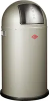 Abfallsammler Pushboy Ø390xH755mm 50l neusilber WESCO
