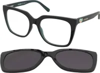 MOSCHINO LOVE MOL055/CS ETJ BLACK TEAL 54/18/140 Damen Sonnenbrillen