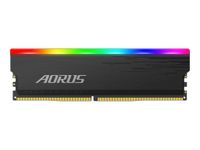GIGABYTE DIMM 16 GB DDR4-3333 Kit, Arbeitsspeicher ,schwarz, GP-ARS16G33, AORUS RGB