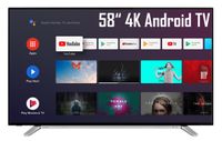 Toshiba 58UA2B63DG (58 Zoll) Fernseher (Android TV ink. Prime Video / Netflix, 4K Ultra HD, Triple Tuner Bluetooth)