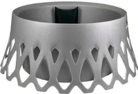 Grabschale mit Wasserspeicher 40cm Silber