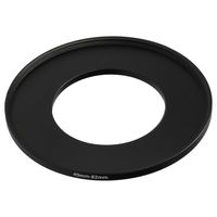 vhbw Step-Up-Ring Adapter von 49 mm auf 82 mm für Kamera Objektiv - Filteradapter, Metall Schwarz