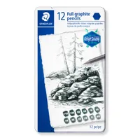 Graphitstift Mars® Lumograph® čistý grafit 100G Metalletui 12St