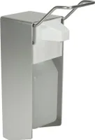 Wandspender mit kurzem Arm, inkl. Flasche - Aluminium 500 ml - 500 ml