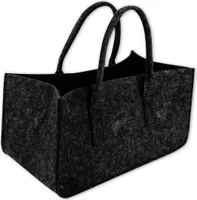 Filztasche Kaminholz Anthrazit Tragetasche, Felt Bag