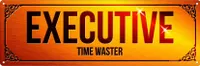 Grindstore - Deska "Executive Time Waster" GR2462 (jedna velikost) (oranžová/černá)