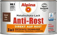 Alpina Metallschutzlack Anti-Rost Braun 300 ml glänzend
