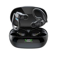 Bluetooth 5.3 Drahtlos Kopfhörer mit LED-Display 300mah Headset Langer Akkulaufzeit Ohrhörer Tragbare Kopfhörer