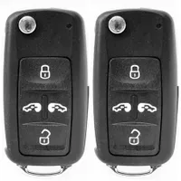 3 Tasten Autoschlüssel Gehäuse Schlüssel