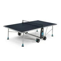 SPONETA S 1-23 e Outdoor-Tischtennisplatte | Tischtennisschläger & Tischtennisbälle