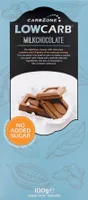 CarbZone Vollmilchschokolade ohne Zuckerzusatz – Low Carb Schokolade mit Süßungsmitteln – 32% Kakao – 5x100g