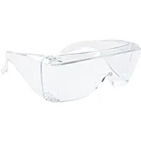 HYGOSTAR Schutzbrille für Brillenträger transparent aus Kunststoff
