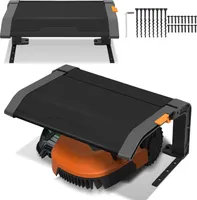 TolleTour Rasenmäher Garage Klappbar Mähroboter Dach Automower Mower Roboter Abdeckung Schützt