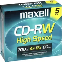 Maxell CD-RW 80 Maxell Audio, JewelCase, 1 piece