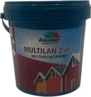 Diessner Multilan 2 in 1 Wetterschutzfarbe 1 L