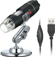 Digitální mikroskop USB 1600x zvětšovací kamera 8 LED s přenosnou ruční lupou