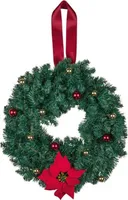LIVARNO home LED-Weihnachtskranz, 15 LEDs Ø 60 cm warmweißes Licht