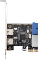 PCI-E zu USB 3.0 Erweiterungskarte 19-Pin Konverter Extern 2 Port USB 3.0 Dual USB 3.0 Schnittstelle Für PC Desktop