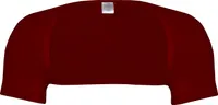 wobera Angora Schulterwärmer mit halbem Arm aus Angora und Baumwolle (Gr. L, Farbe: Bordeaux)